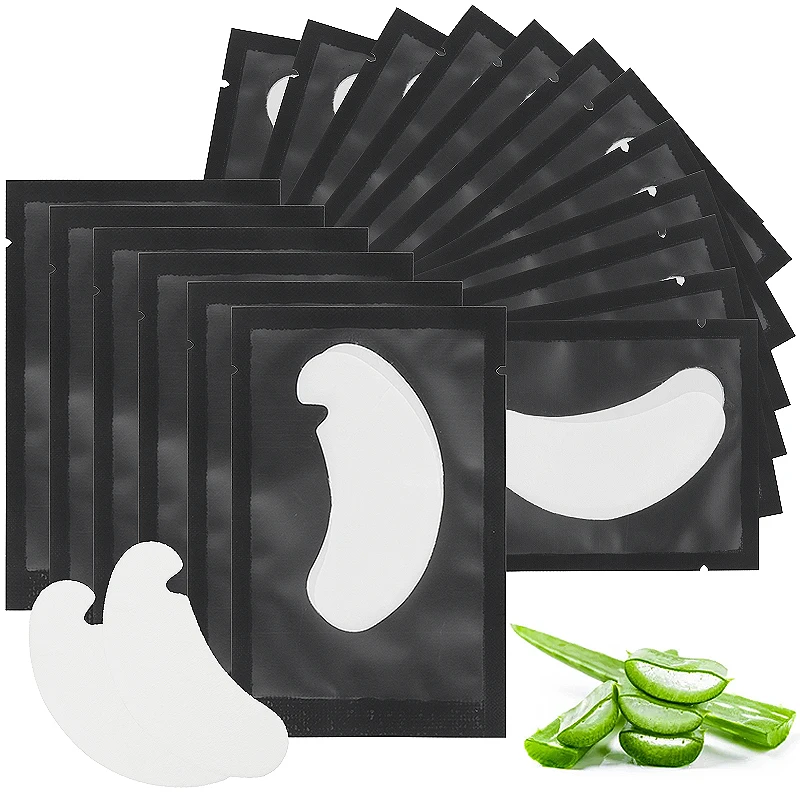 Lash Mapping Sticker - 50-500 Paar Oogpatches Wimperverlenging Onderoogpads Make-up