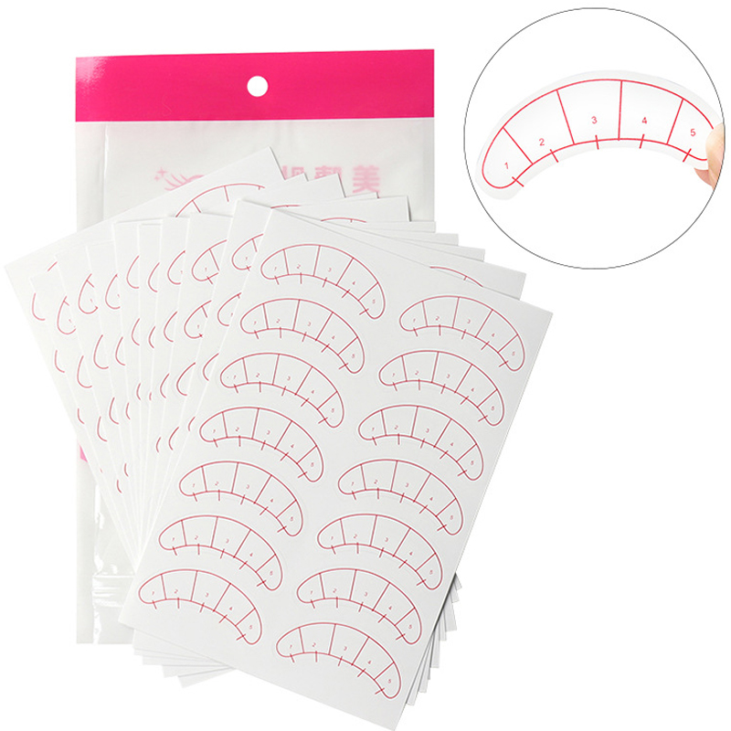 Lash Mapping Sticker - 70/140 Pairs Lash Mapping Stickers Onder
