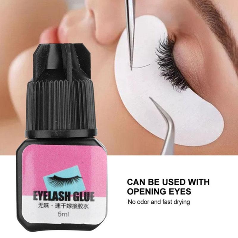 Eyelash Extension Open Eye - 5ml Wimperverlengingslijm Geurloos Zelf-implanteerbare wimperlijm Veilig