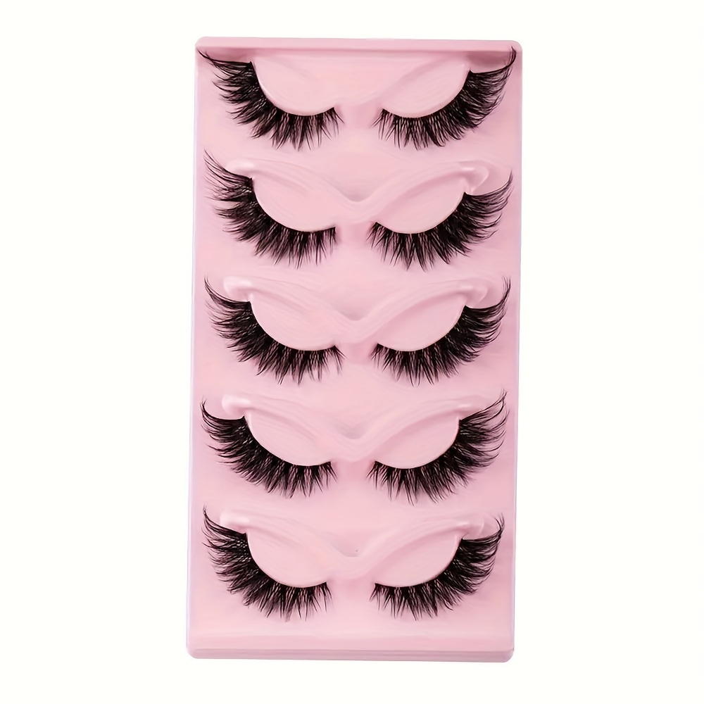 5 paar Cat Eye valse wimpers - - Eyelash Extension Cat Eye recensie en prijs