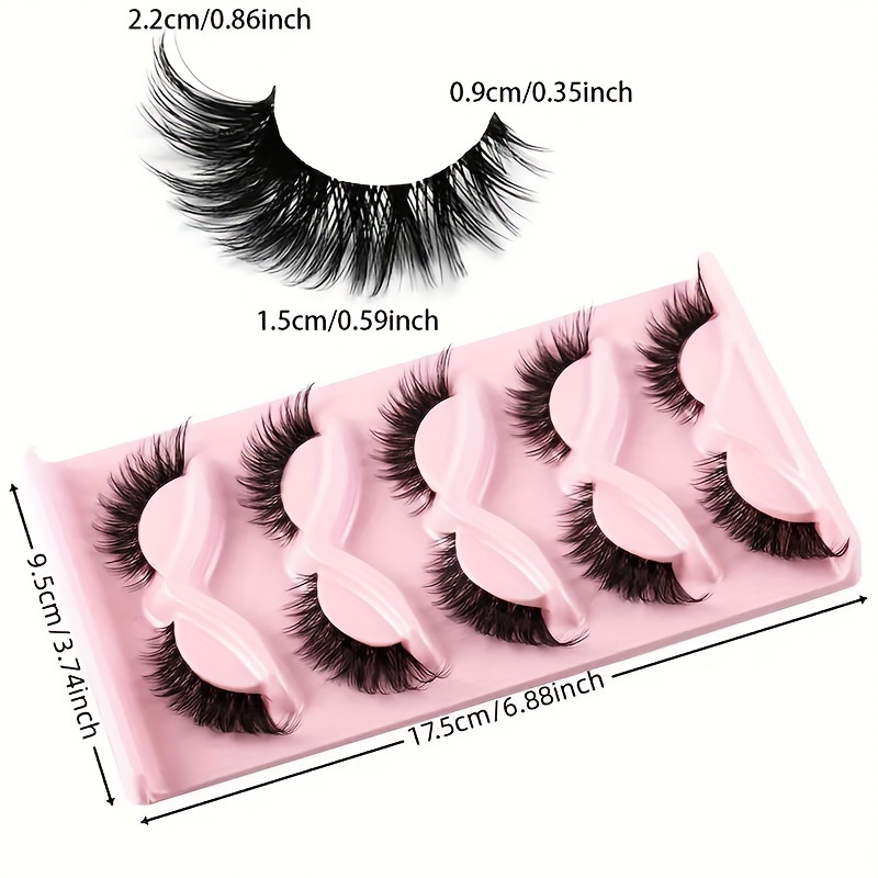 5 paar Cat Eye valse wimpers - - Eyelash Extension Cat Eye recensie en prijs