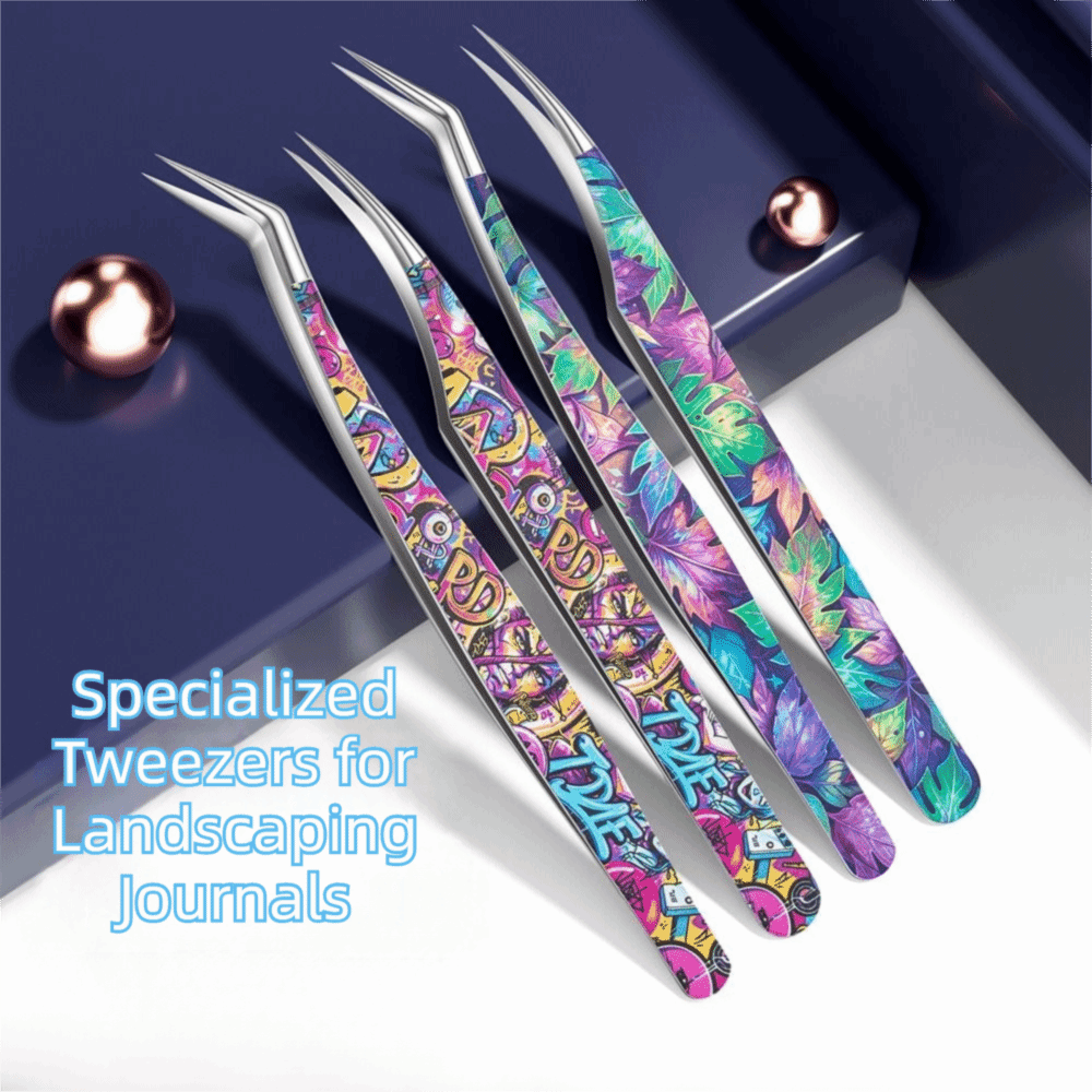 Metalen gebogen stickers pince - Lash Mapping Sticker recensie en prijs