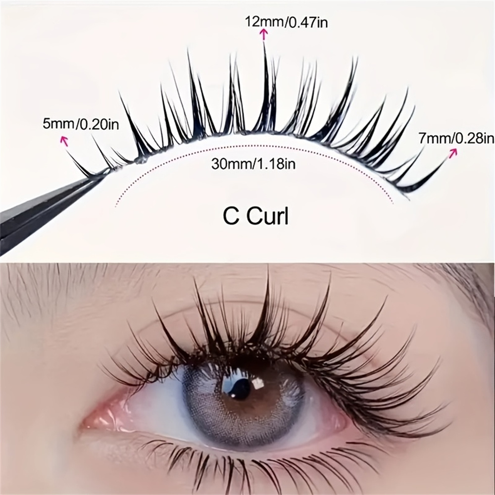 5 paar natte stripwimpers, kat - Eyelash Extension Cat Eye recensie en prijs