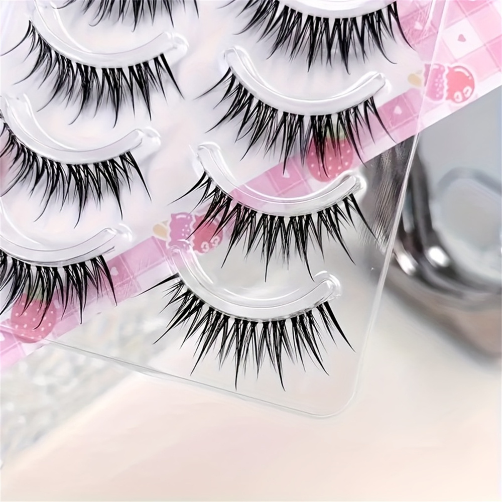 5 paar natte stripwimpers, kat - Eyelash Extension Cat Eye recensie en prijs