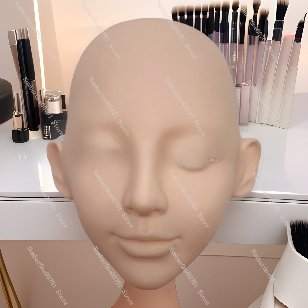 3-laags siliconen mannequinhoo - Eyelash Extension Open Eye recensie en prijs