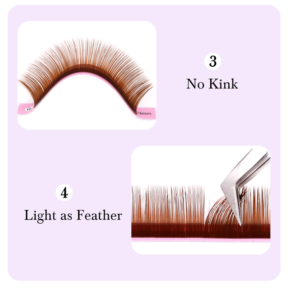 Donkerbruine wimperverlenging  - Eyelash Extension Remover At Home recensie en prijs