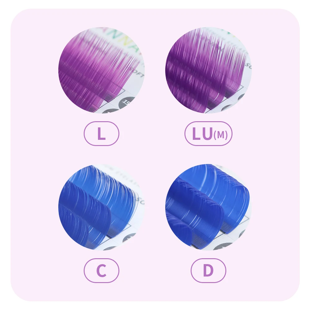 Annafris Individuele Gekleurde - Eyelash Extension C Curl recensie en prijs