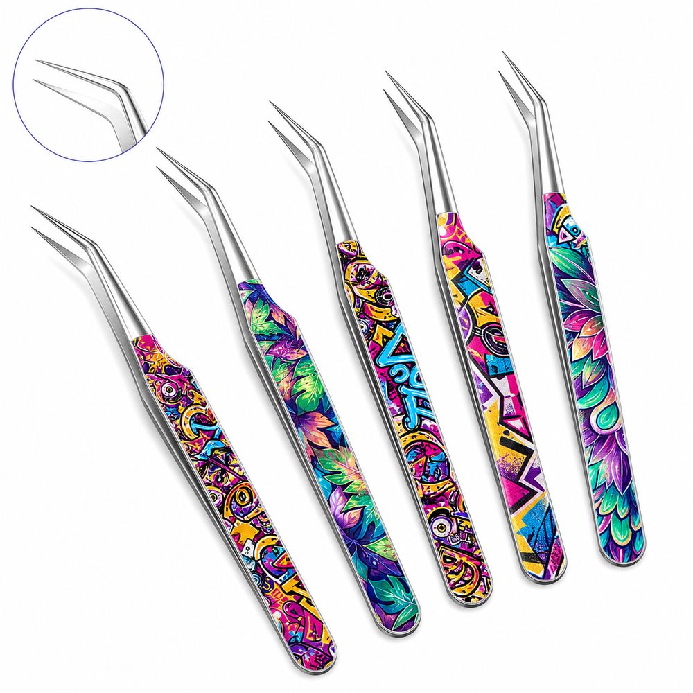Metalen gebogen stickers, pinc - Lash Mapping Sticker recensie en prijs