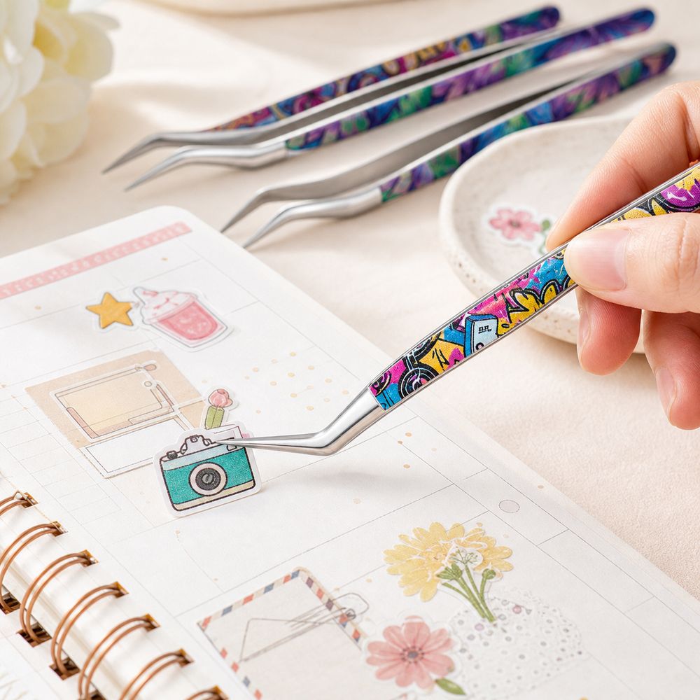 Metalen gebogen stickers, pinc - Lash Mapping Sticker recensie en prijs