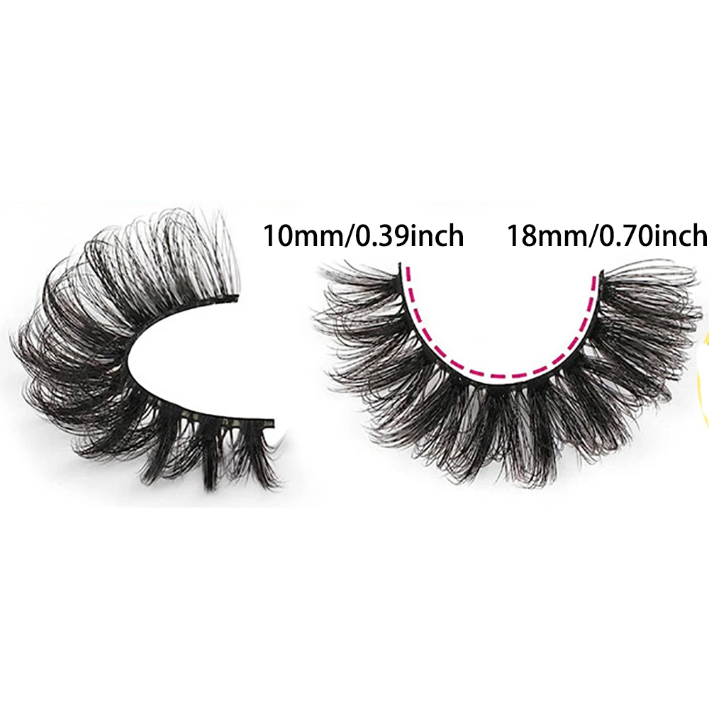 7 Paar Cat Eye Faux Mink Strip - Eyelash Extension Cat Eye recensie en prijs