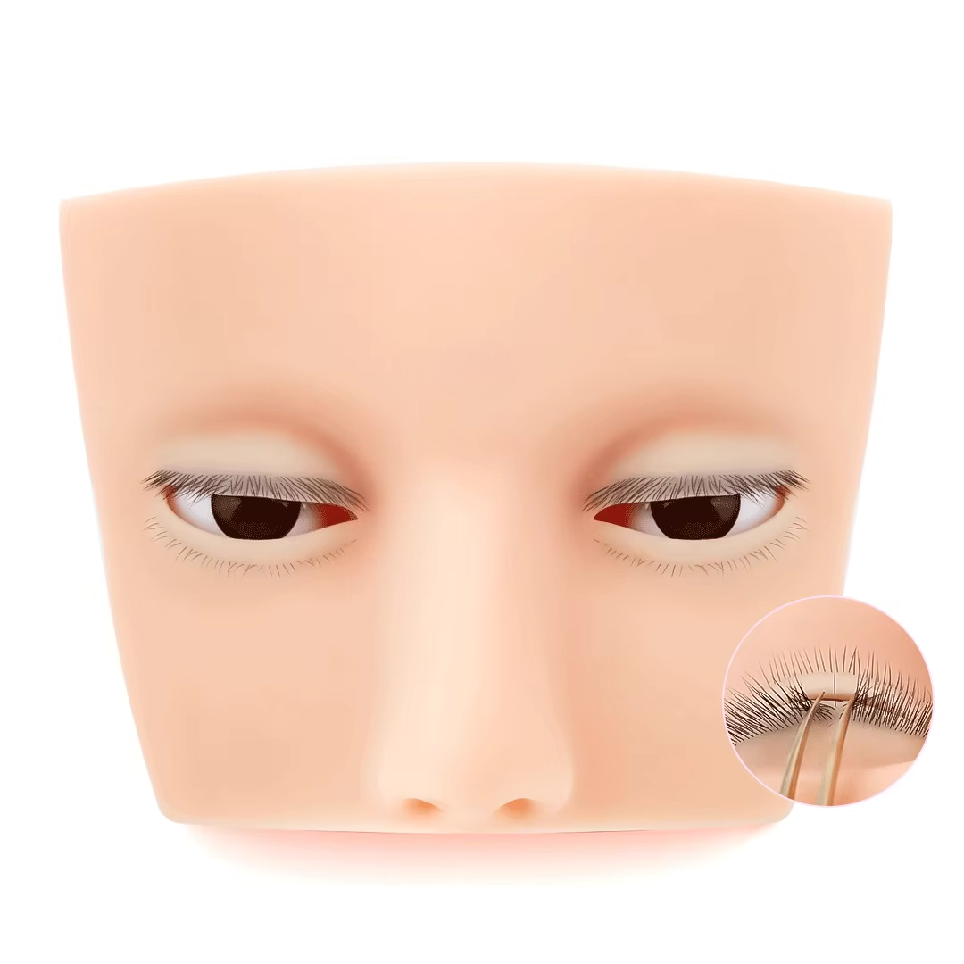 Hot 4-Layer Mini Mannequin voo - Eyelash Extension Open Eye recensie en prijs